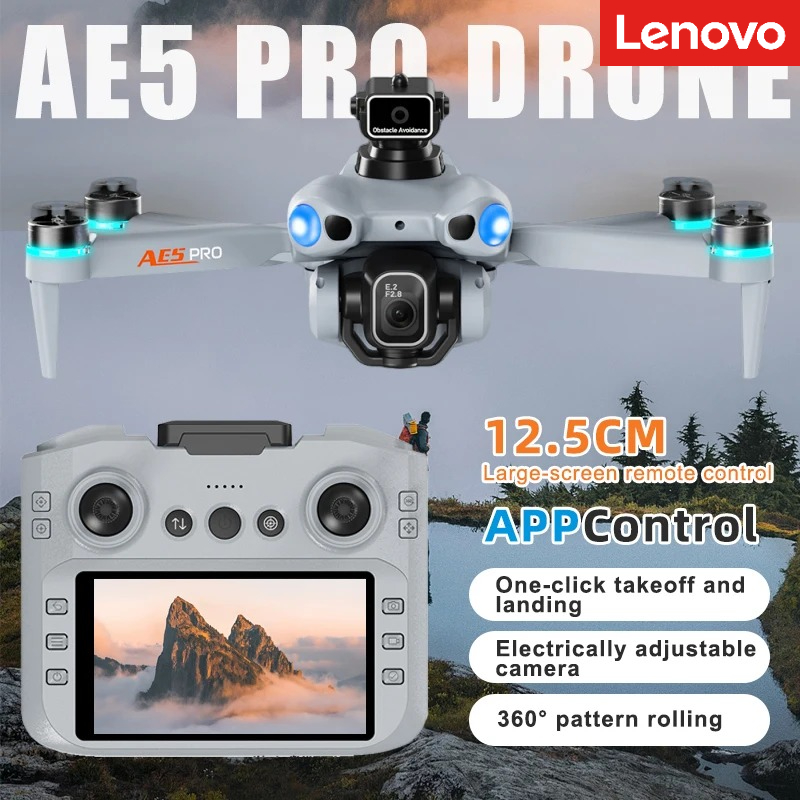 Drone Multispectral - Lenovo 2026 YENİ AE5 Drone 4K