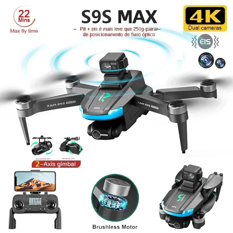 YENI S9S MAX MINI Drone 4K 2 E - Drone Mapping incelemesi ve fiyatı