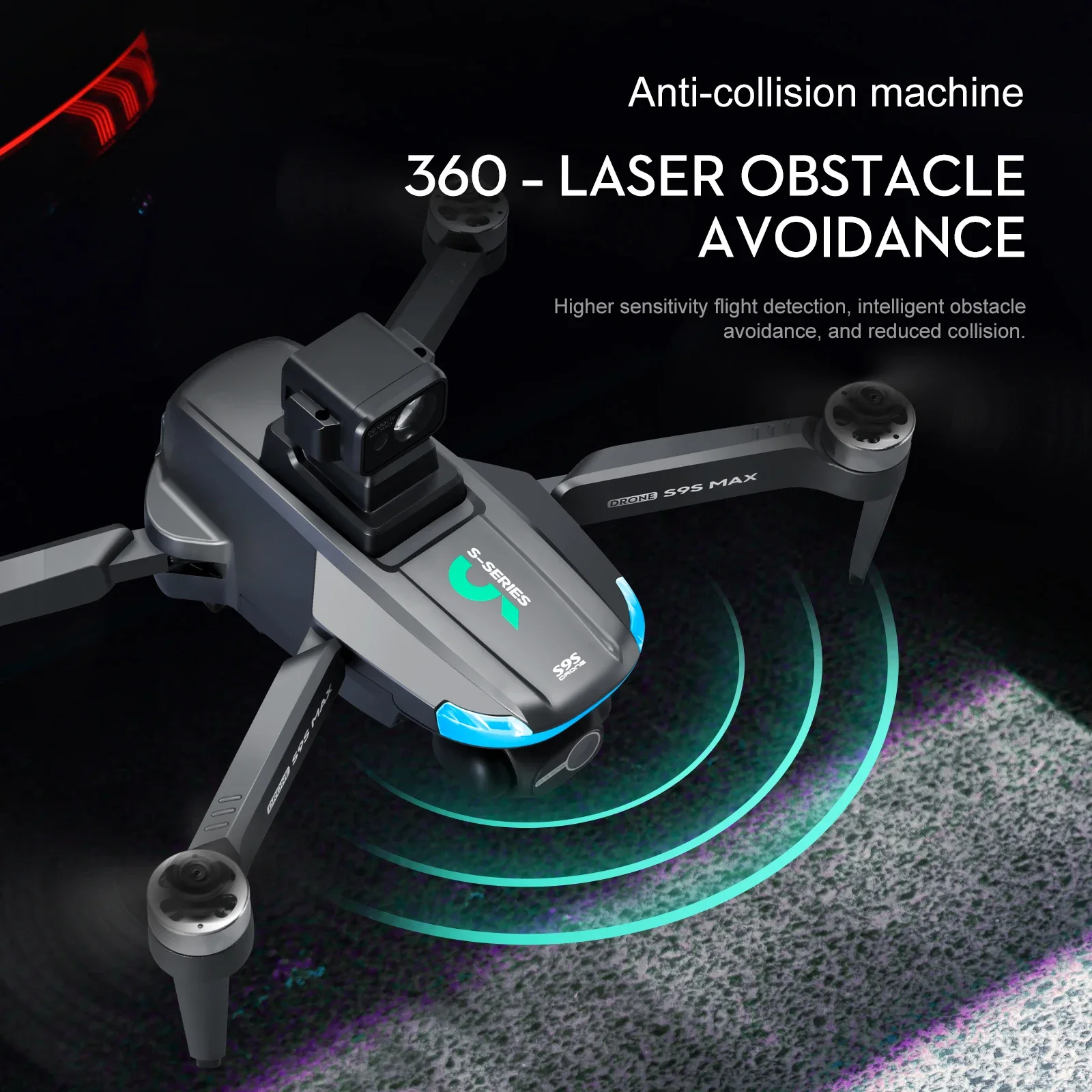 YENI S9S MAX MINI Drone 4K 2 E - Drone Mapping incelemesi ve fiyatı