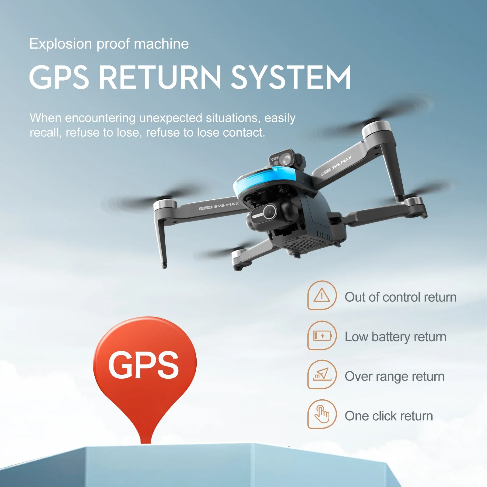 YENI S9S MAX MINI Drone 4K 2 E - Drone Mapping incelemesi ve fiyatı