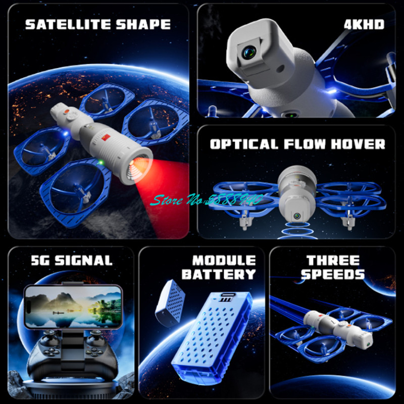 8K Çift Kameralı 3D Akrobasi Y - Drone 3D Modeling incelemesi ve fiyatı