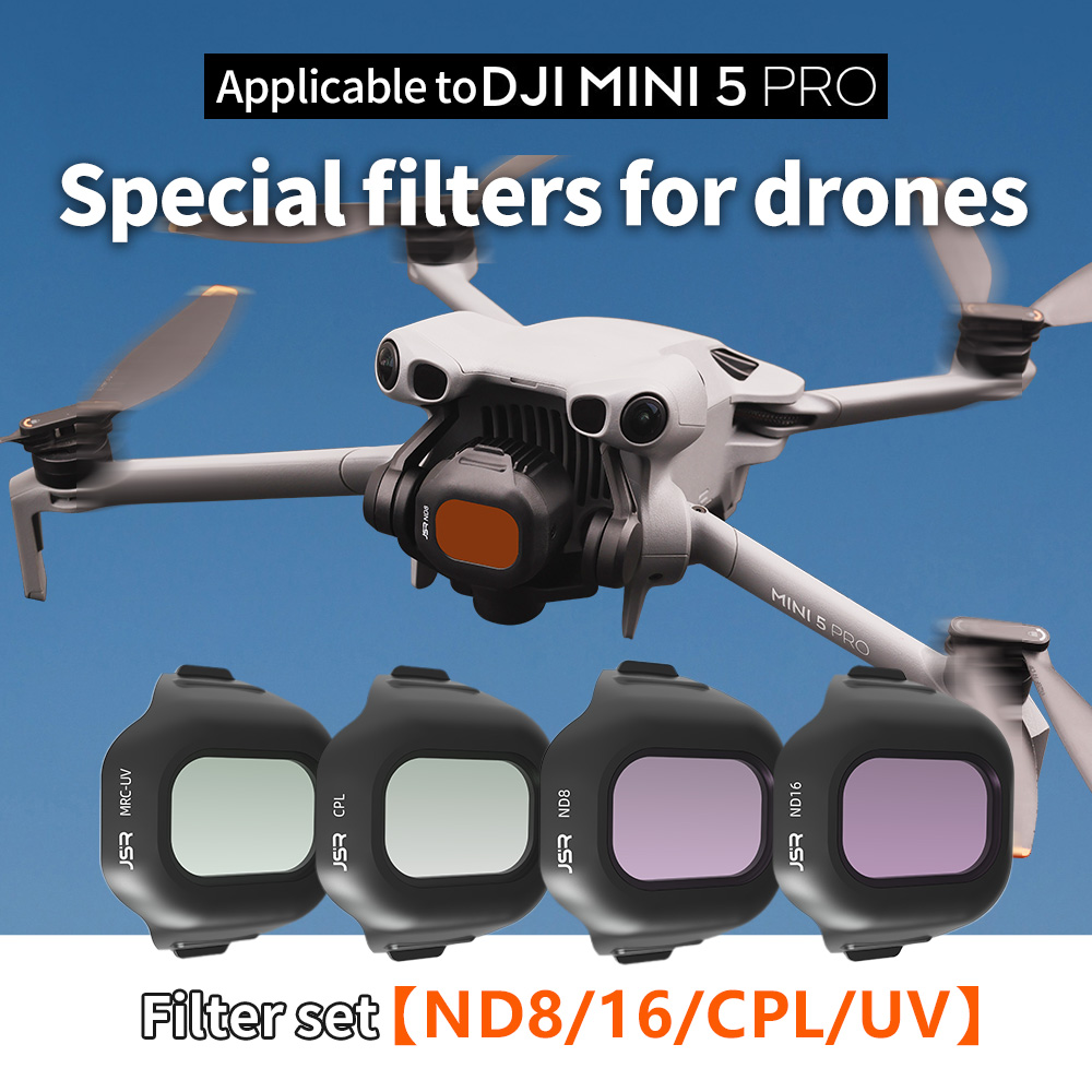 DJI Mini 5 Pro Lens Filtreleri - Drone Ndvi incelemesi ve fiyatı