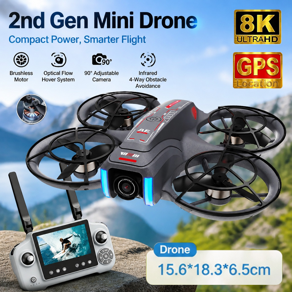 AE21 Mini Drone Oyuncak 8K HD  - Drone Surveying incelemesi ve fiyatı