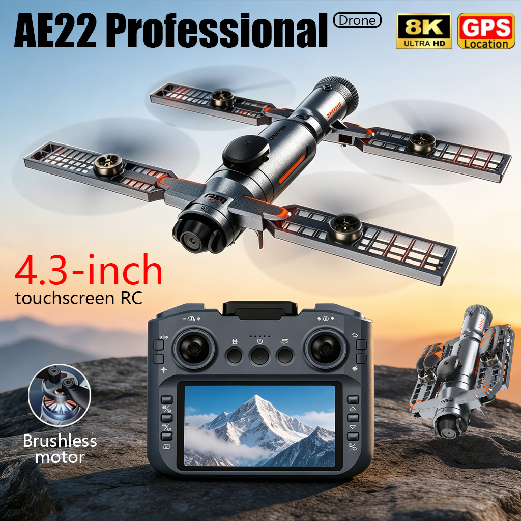 Geliştirilmiş AE22 PRO MAX Kat - Drone Surveying incelemesi ve fiyatı